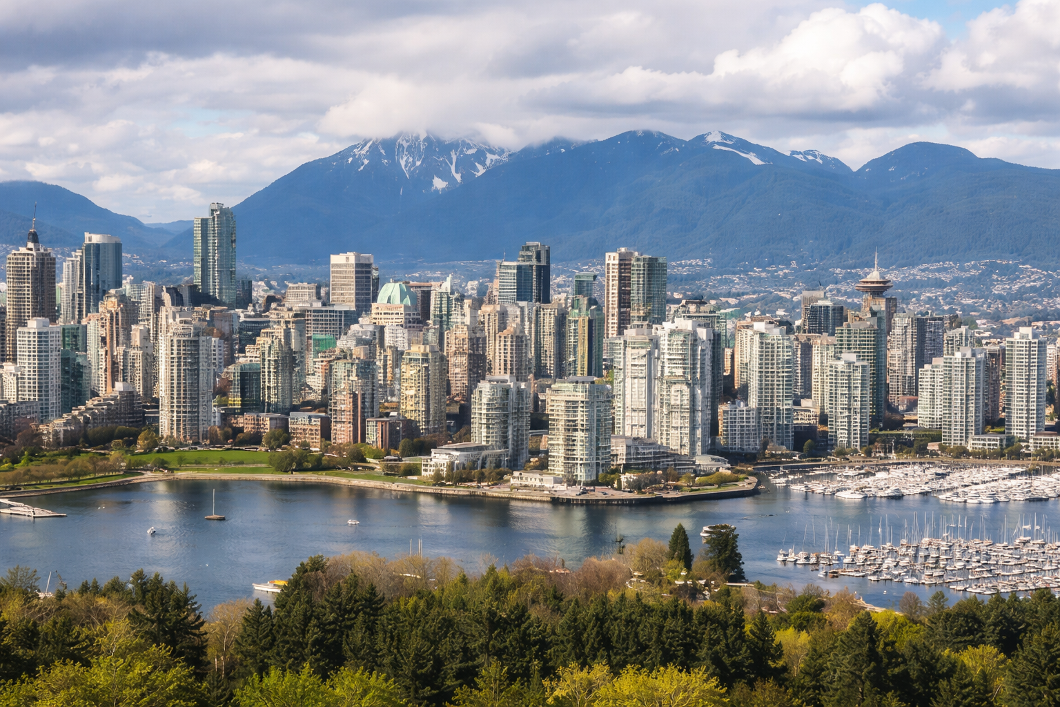 Vancouver skyline